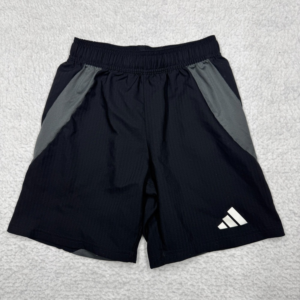 Adidas Soccer Athletic Shorts Black Youth Size Medium 11-12 Years Old